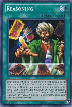 yugioh cards troll and toad Reasoning (BP02-EN139)