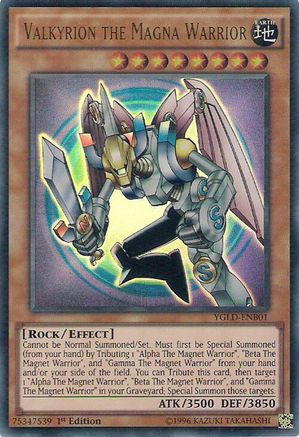 vampire deck yugioh 2014 Valkyrion the Magna Warrior (YGLD-ENB01)