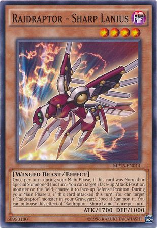 Raidraptor - Sharp Lanius (MP16-EN014)