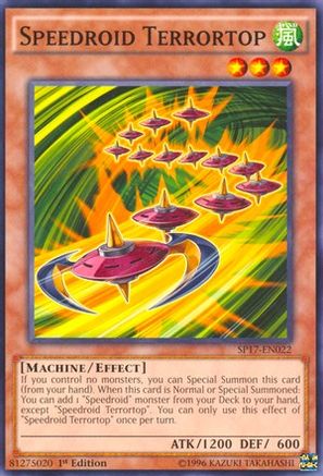 yugioh goat format dragon deck Speedroid Terrortop (Starfoil) (SP17-EN022) - Star Pack