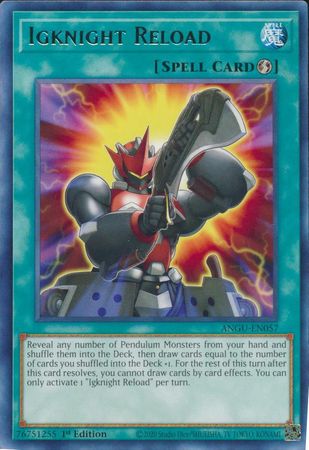 yugioh cards toad troll Igknight Reload (ANGU-EN057)
