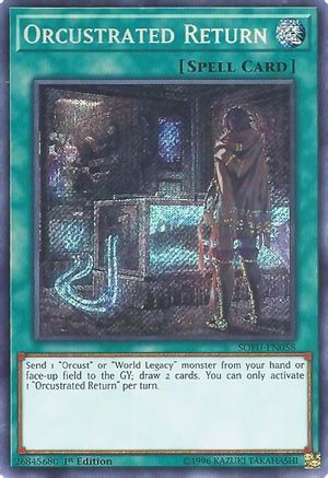 how to sell yugioh cards on troll and toad Orcustrated Return (SOFU-EN058)