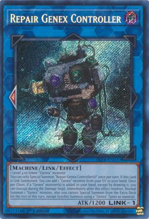 Repair Genex Controller (BLTR-EN010) - Battles of Legend: Terminal Revenge Secret Rare 1st Edition