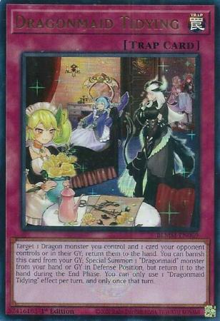 Dragonmaid Tidying (BLMM-EN069) - Battles of Legend: Monster Mayhem Ultra Rare 1st Edition