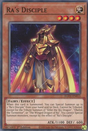 Ra's Disciple (EGO1-EN015) - Egyptian God Deck: Obelisk the Tormentor Common / Short Print Unlimited