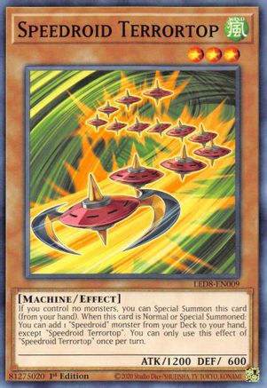 Speedroid Terrortop (LED8-EN009) - Legendary Duelists: Synchro Storm C Troll and Toad Speedroid Terrortop (LED8-EN009) - Legendary Duelists: Synchro Storm C Troll and Toad