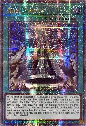 Duel Tower (Quarter Century Secret Rare) (RA03-EN273) - Quarter Century Bonanza Quarter Century Secret Rare 1st Edition