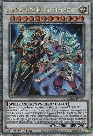 Paladins of Bonds and Unity (SUDA-EN000) - Supreme Darkness Quarter Century Secret Rare 1st Edition