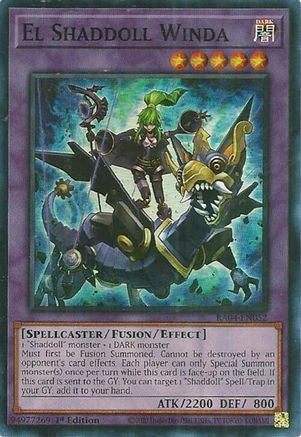 El Shaddoll Winda (RA04-EN052) - Quarter Century Stampede Super Rare 1st Edition