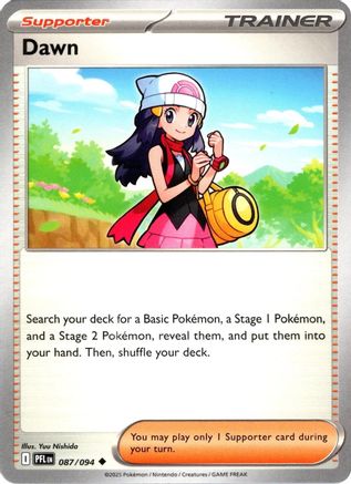 troll and toad pokemon cards Dawn 087 ME02 Phantasmal Flames