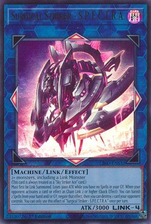 Surgical Striker - S.P.E.C.T.R.A. (L26D-ENS32) - Legendary Modern Decks 2026 Ultra Rare 1st Edition