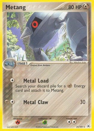 pokemon card metang Pokemon Card 2010 Unleashed - Metang 33/95
