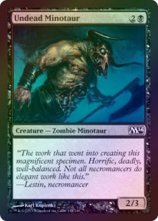 Undead Minotaur - Foil