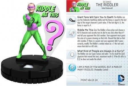 The Riddler #008 Batman Classic TV Series DC Heroclix – Troll and Toad
