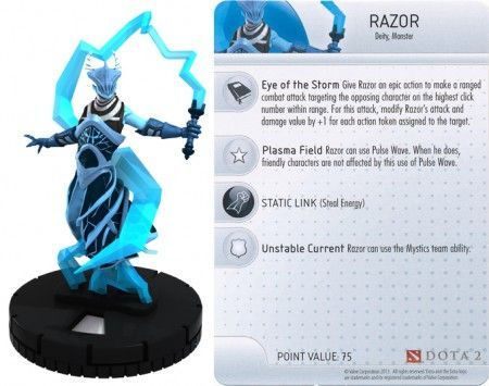 Razor #104 DOTA 2 Dire Starter Set Heroclix – Troll and Toad
