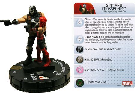 Sin and Crossbones #045 Invincible Iron Man Booster Set Marvel Herocli ...