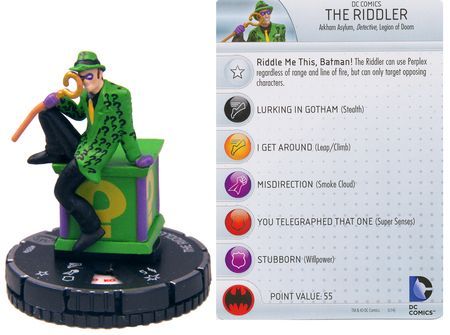 The Riddler #037a Superman: Legion of Super Heroes DC HeroClix – Troll ...