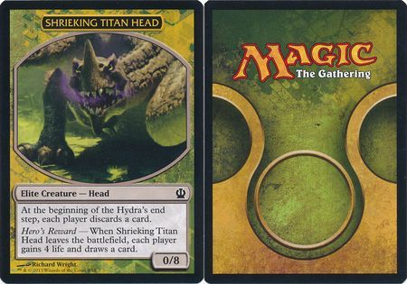 Shrieking Titan Head - Face the Hydra Challenge Deck