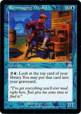 Rummaging Wizard – Troll and Toad