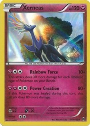 Xerneas - 107/162 - Holo Rare