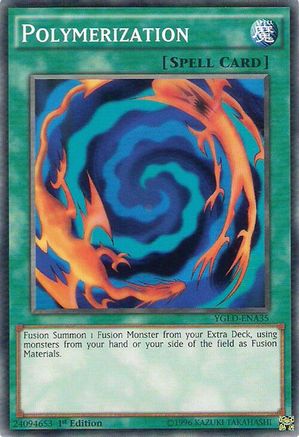Polymerization (A) (YGLD-ENA35) - King of Games: Yugi's Legendary Decks Common / Short Print 1st Edition