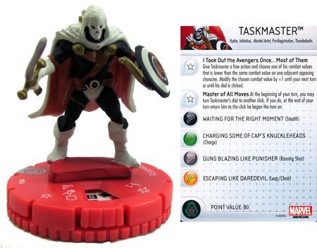 Taskmaster #026 Civil War Storyline Marvel Heroclix