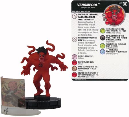 Venompool #068 Chase Rare Deadpool and X-Force Booster Set Marvel Hero ...