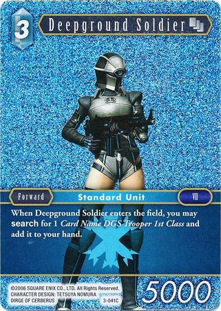 Deepground Soldier - 3-041C - Common Foil