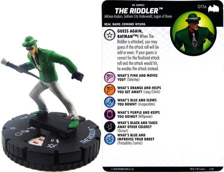 Riddler #017a Batman The Animated Series DC Heroclix – Troll and Toad