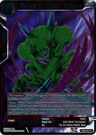 Razor's Edge Yakon - TB2-017 - Foil Common – Troll and Toad