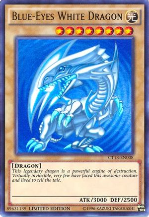 Blue-Eyes White Dragon (CT13-EN008) - 2016 Mega-Tins Ultra Rare Limited