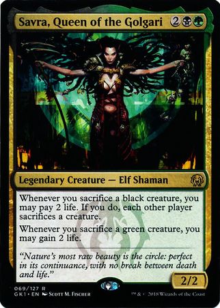 Savra, Queen of the Golgari 69/127