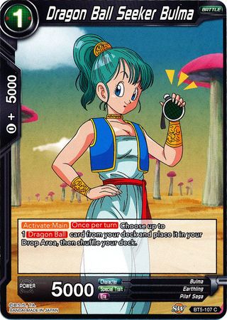 Dragon Ball Seeker Bulma - BT5-107 - Common – Troll and Toad