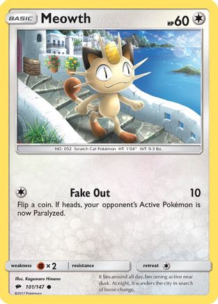 Meowth - 101/147 - Common