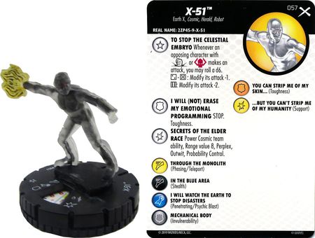 X-51 #057 Earth X Marvel Heroclix