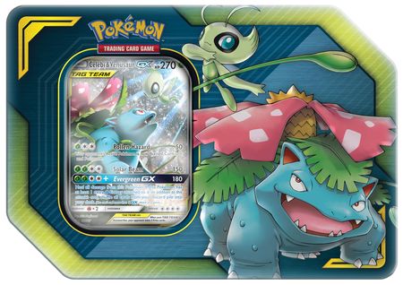 2019 Tag Team Celebi & Venusaur Collector's Tin (Pokemon)
