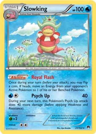 Slowking - 21/122 - Alternate Holo Promo