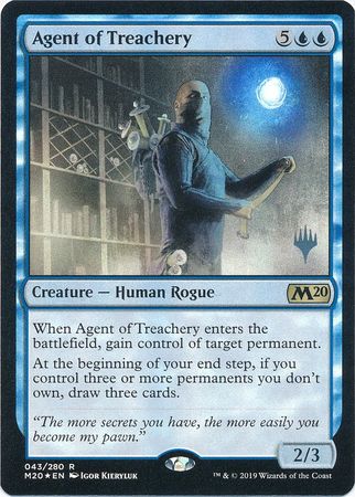 Agent of Treachery 043/280 - Silver Stamped Foil