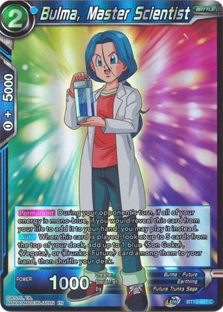 Bulma, Master Scientist - BT10-047 - Common Foil – Troll and Toad