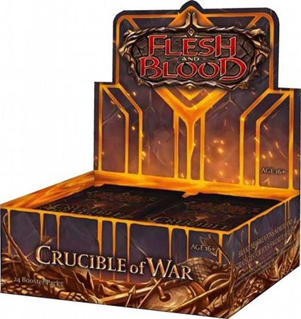 Crucible of War Booster 1st Edition Booster Box of 24 Packs (Flesh & Blood)