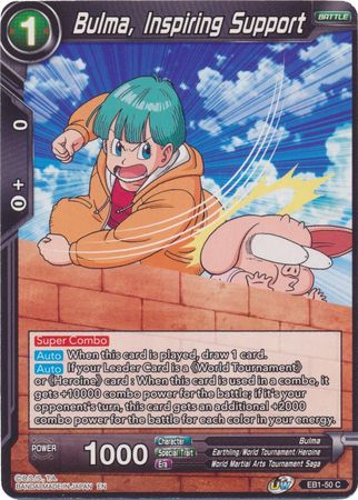 Bulma, Inspiring Support - EB1-50 - Common – Troll and Toad
