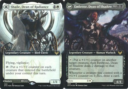Shaile, Dean of Radiance // Embrose, Dean of Shadow 330 - Extended Art ...