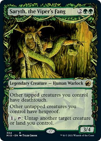 Saryth, the Viper's Fang 304 - Showcase Equinox – Troll and Toad