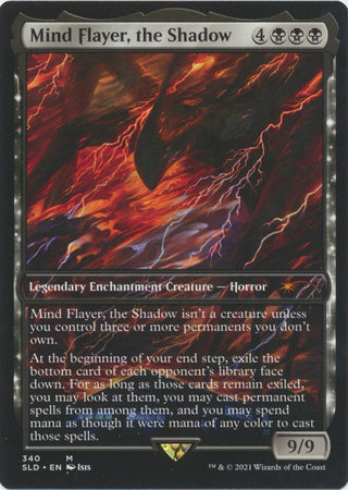 Mind Flayer, the Shadow 340 - (Upside Down Back) SLD Promo