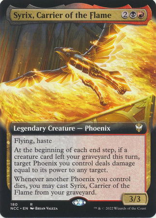 Syrix, Carrier of the Flame 180 - Extended Art – Troll and Toad