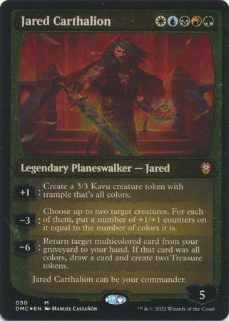 Jared Carthalion 050 - Display Commander - Thick Card – Troll and Toad