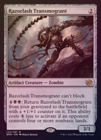 Razorlash Transmogrant 122/287 - Foil – Troll and Toad