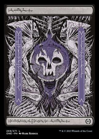 Swamp Full Art Phyrexian Text 269/271