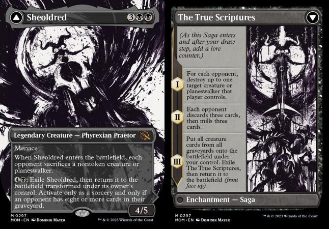 Sheoldred // The True Scriptures 0297 Planar Showcase – Troll and Toad