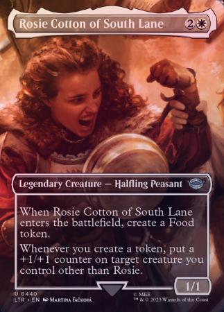 Rosie Cotton of South Lane 0440 Alternate Art Borderless - Foil